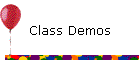 Class Demos